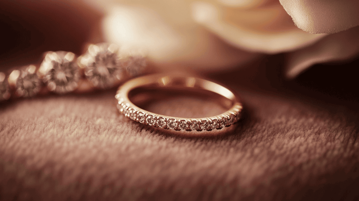 Vorsteckring kombiniert mit Ehering